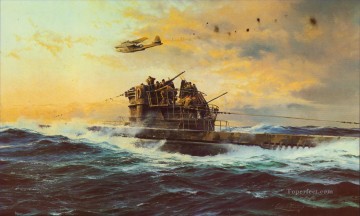  guerra Obras - lucha en el mar contra todo pronóstico buques de guerra